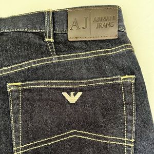 Armani Jeans, 33x32, Dark Blue, Like New